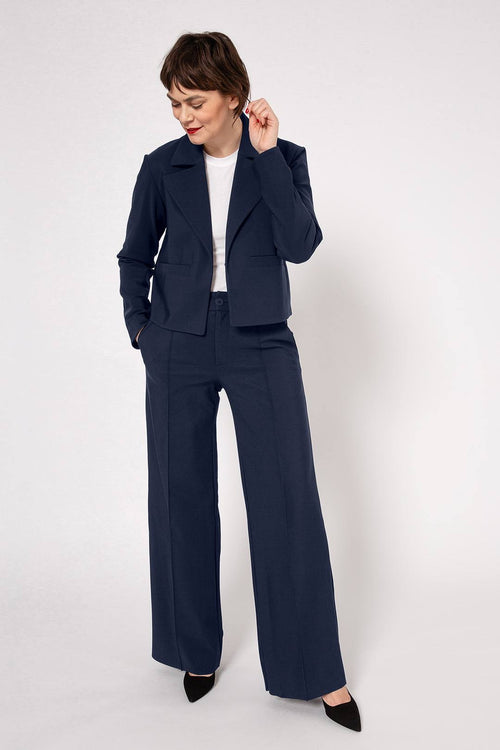 Rebel Trousers Relaxed wide fit blue