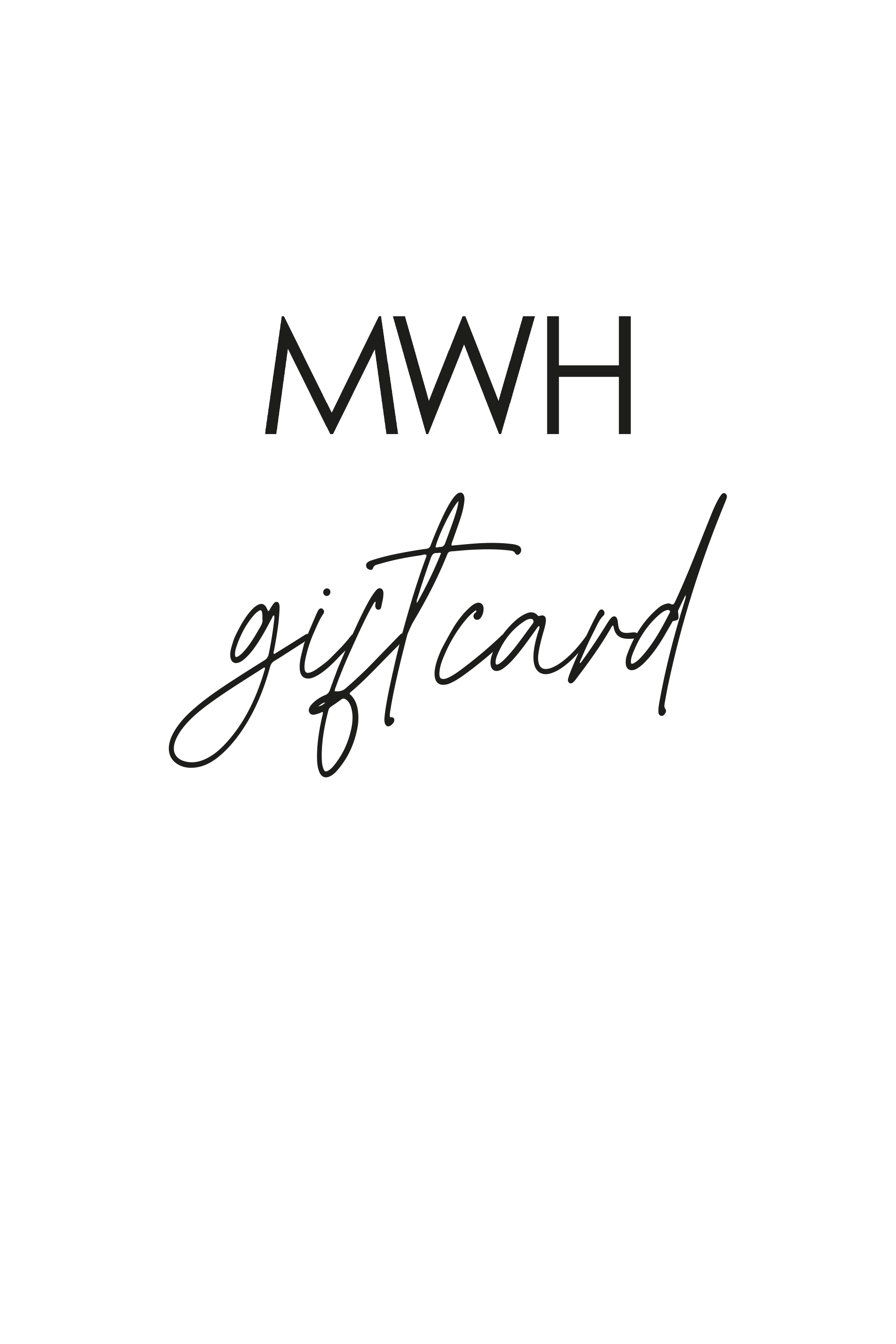 MWH GIFTCARD