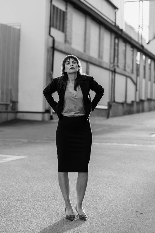 WORK SKIRT - KLASSIEKE SLIM FIT