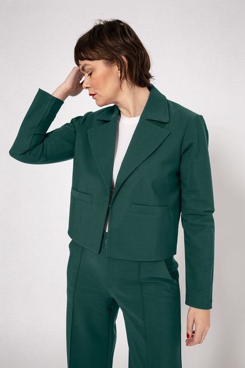 Flow Jacket - oversized korte pasvorm