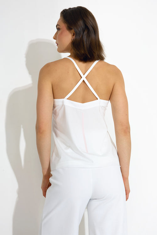 Harmony Strap Top Glow white