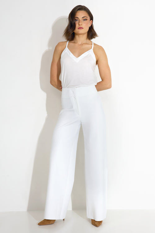 harmony trousers highwaist offwhite