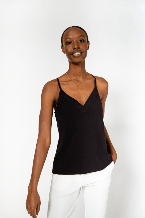 HARMONY RIB STRAP TOP - MWHWEAR